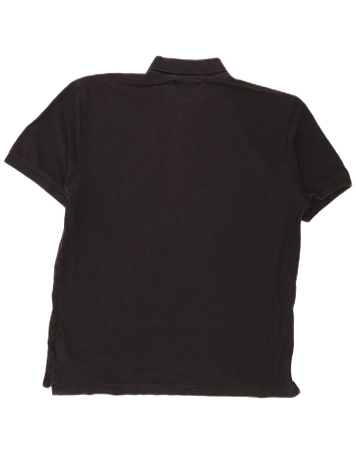 Kappa Mens Polo Shirt 2XL Black Cotton