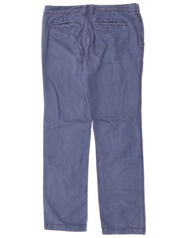 Fat Face Herre Regular Chino Bukser Large W36 L33 Blue Cotton