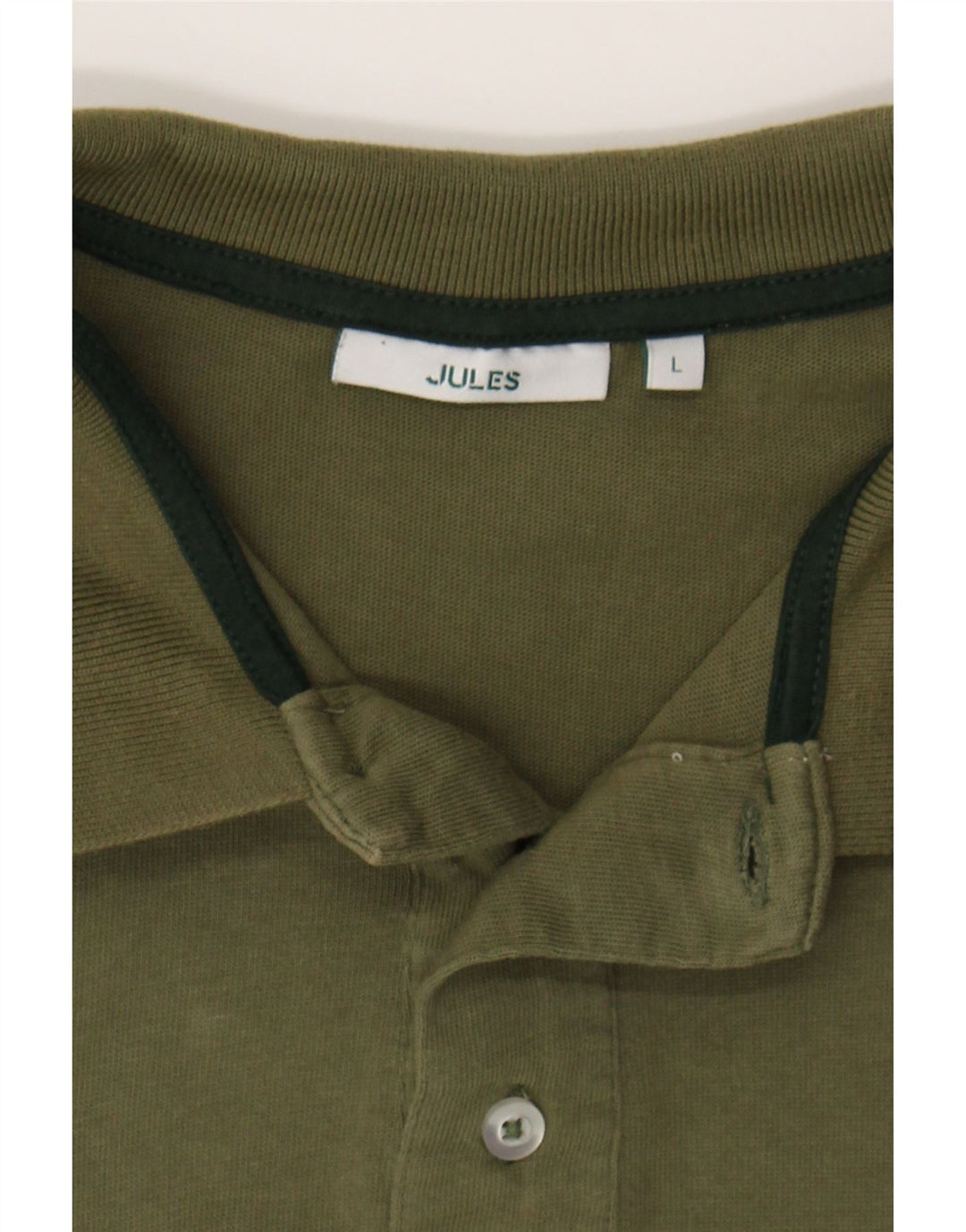 Mens Polo Shirt Large Vintage Jules and Second-Hand Jules from Messina Hembry 