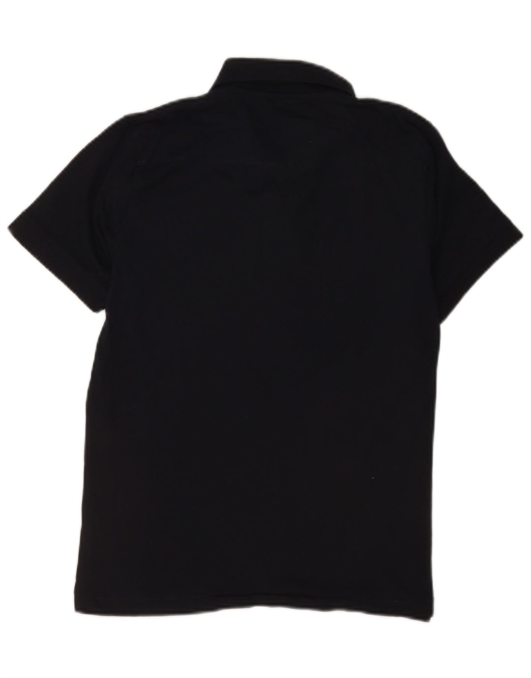 French Connection Boys Polo Shirt 13-14 Years Medium Navy Blue Cotton