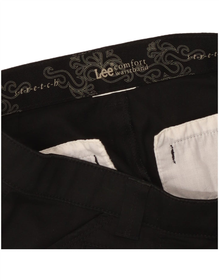 Lee Womens Straight Cargo Trousers W30 L30 Black