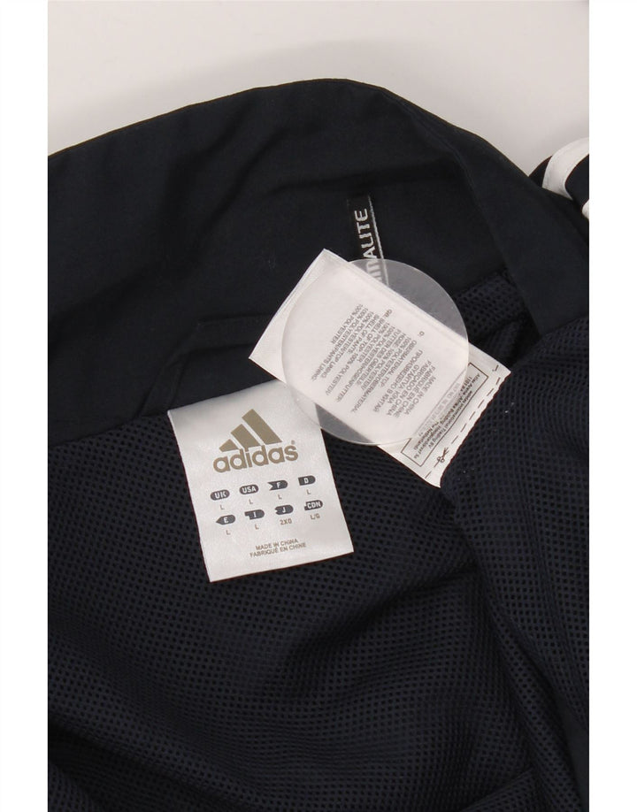 Adidas Herre Climalite Træningsdragt Topjakke Stor Marineblå Colourblock
