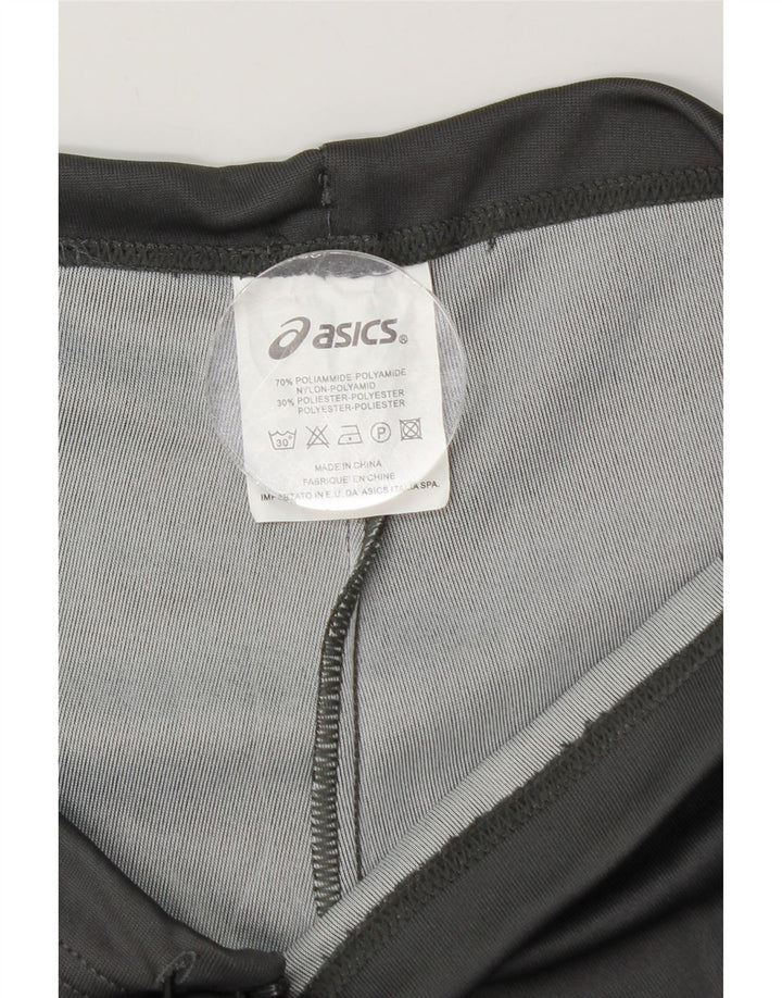 Asics Damen-Trainingshose, UK 10, Größe S, Grau, Polyamid