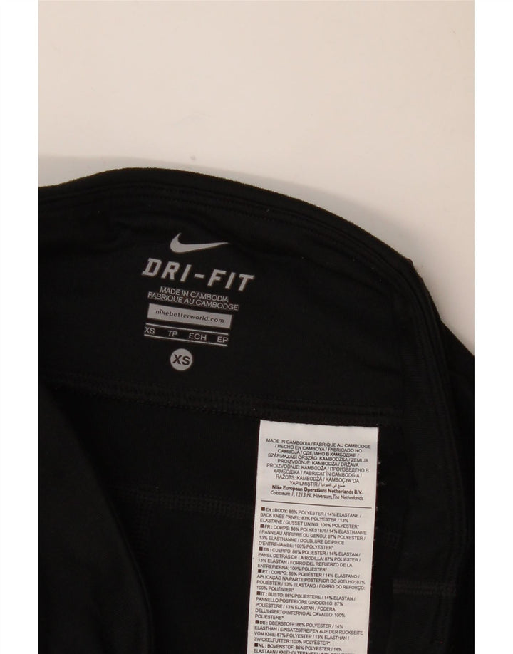 Γυναικείο κολάν NIKE Dri Fit UK 6 XS μαύρο πολυεστέρα