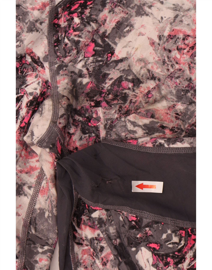 Calvin Klein Leggings con patrón abstracto para mujer UK 8 Small Multicolor
