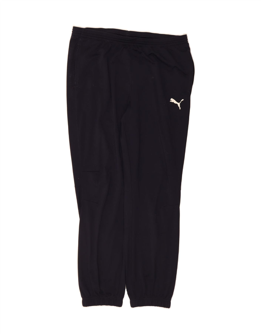 PUMA Mens Tracksuit Trousers Joggers 2XL  Navy Blue Polyester Vintage Puma and Second-Hand Puma from Messina Hembry 