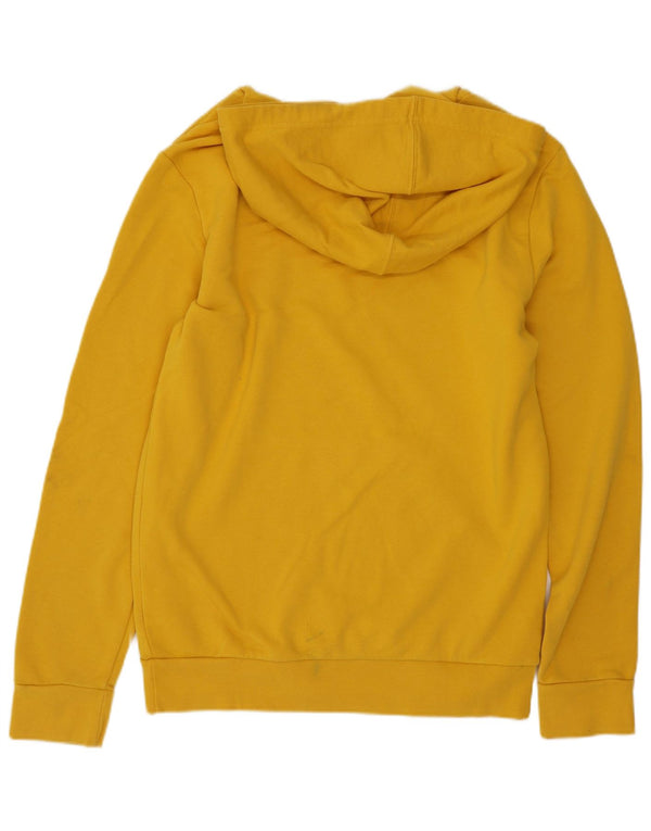 Adidas Boys Juventus Regular Fit Hoodie Jumper 13-14 Years Yellow Sports