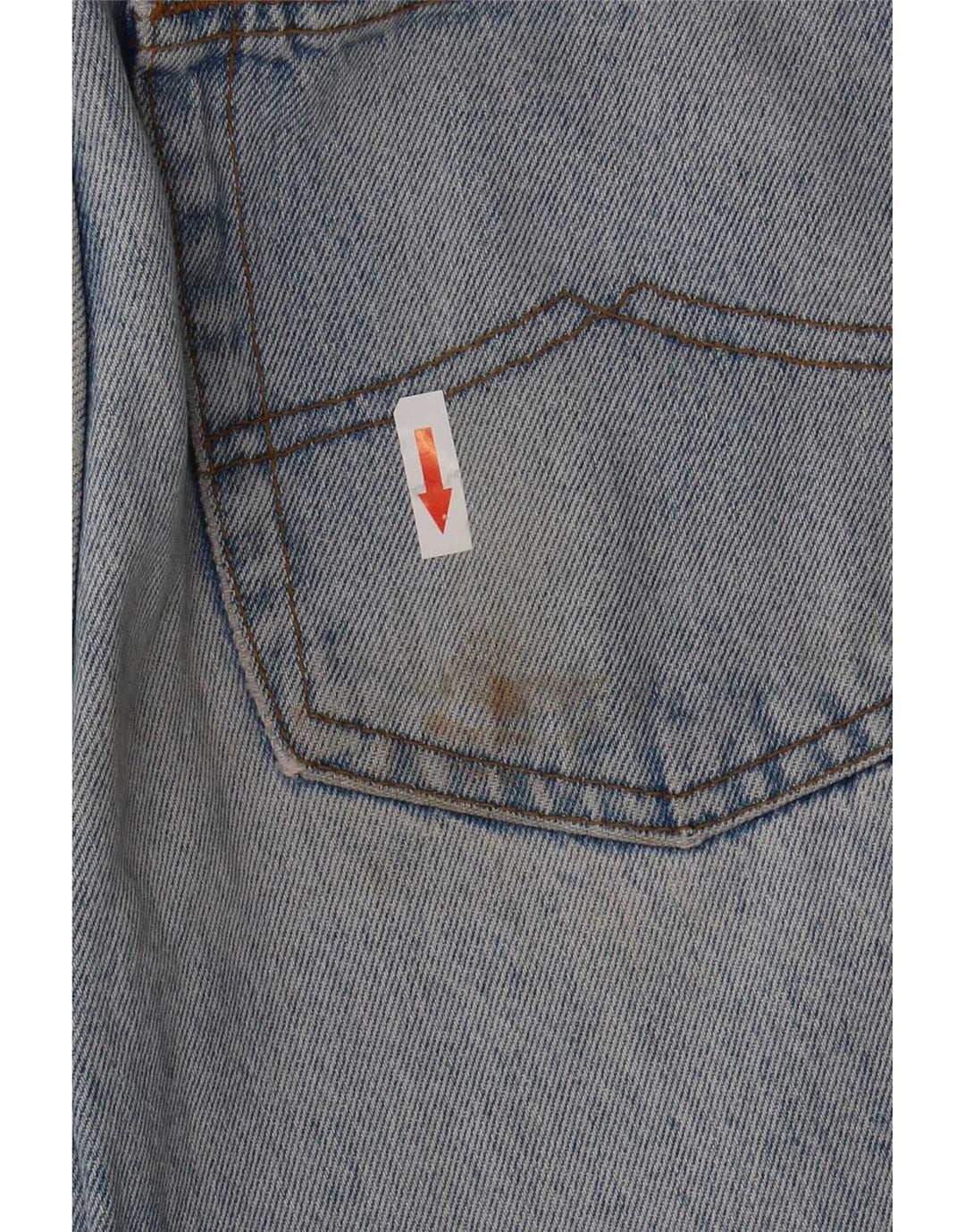 Cassuci Mens Straight Jeans IT 48 Medium W30 L32 Blue Cotton