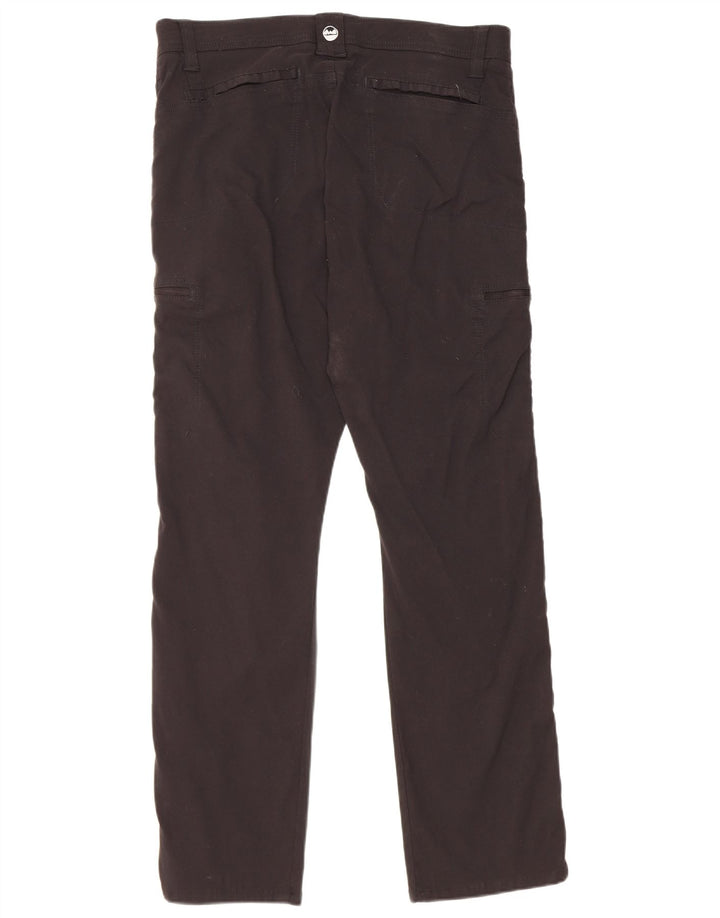 Wrangler Mens Cargo Trousers W36 L30 Black Nylon