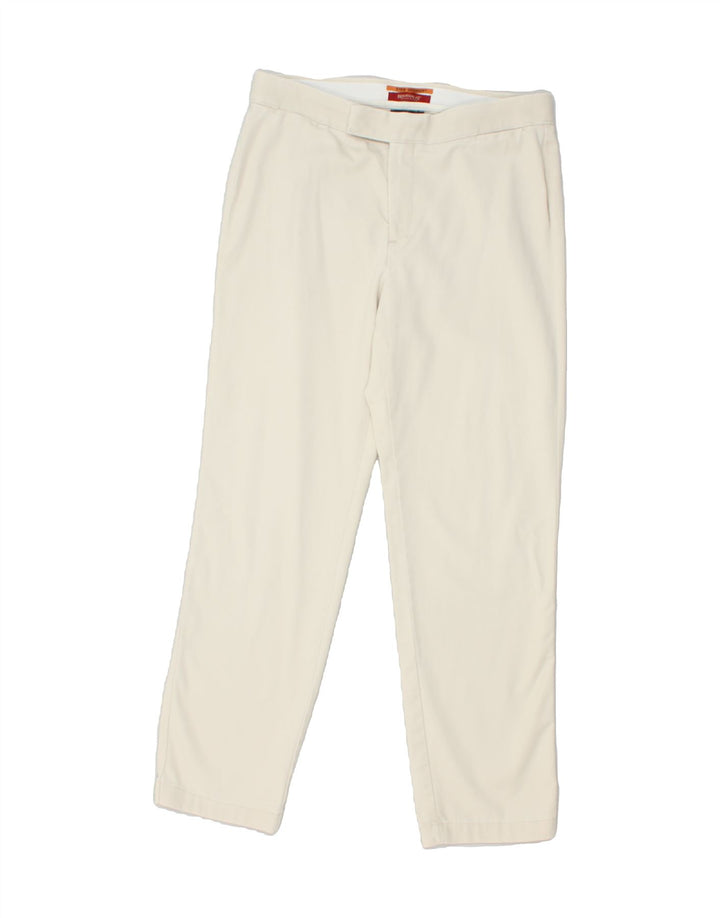 DOCKERS Womens Slim Chino Trousers W30 L29  White Cotton | Vintage Dockers | Thrift | Second-Hand Dockers | Used Clothing | Messina Hembry 