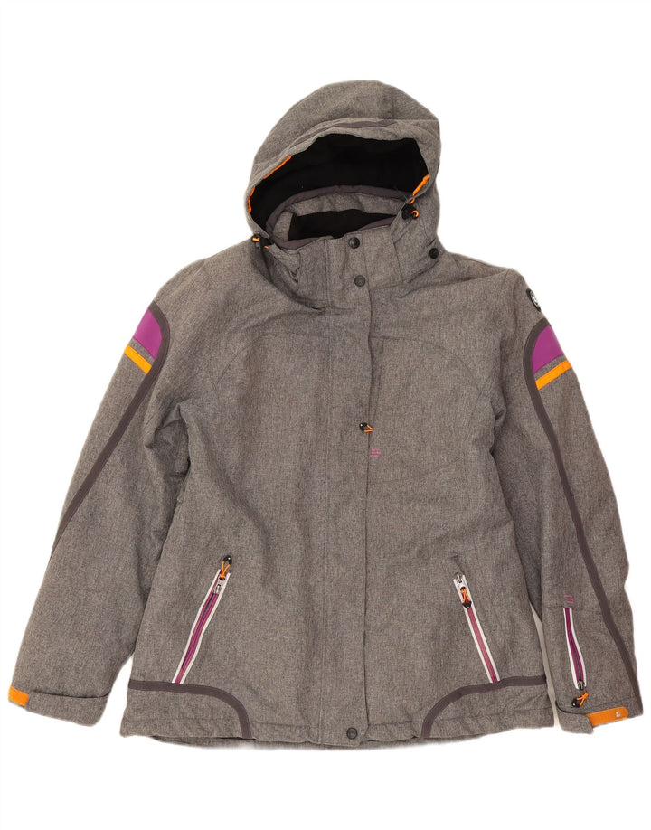 Giacca a vento con cappuccio da donna Killtec IT 44 Medium Grey Colourblock