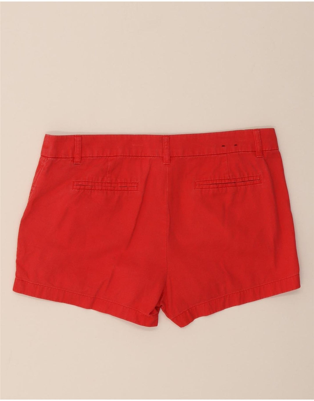 J. CREW Womens Chino Shorts US 12 Large W36 Red Cotton Vintage J. Crew and Second-Hand J. Crew from Messina Hembry 