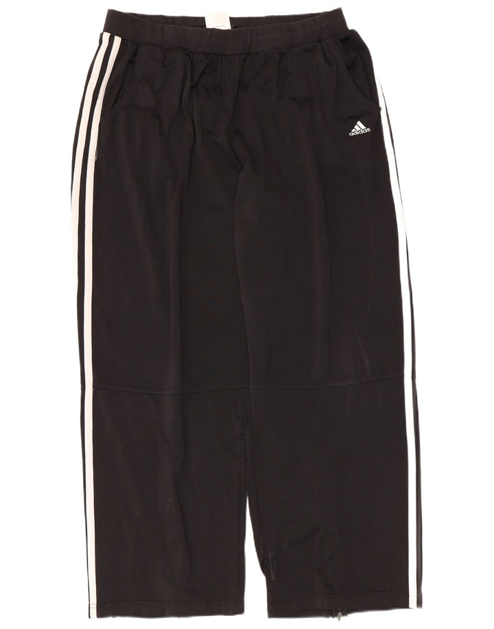 Adidas Mens Tracksuit Trousers XL Black Polyester