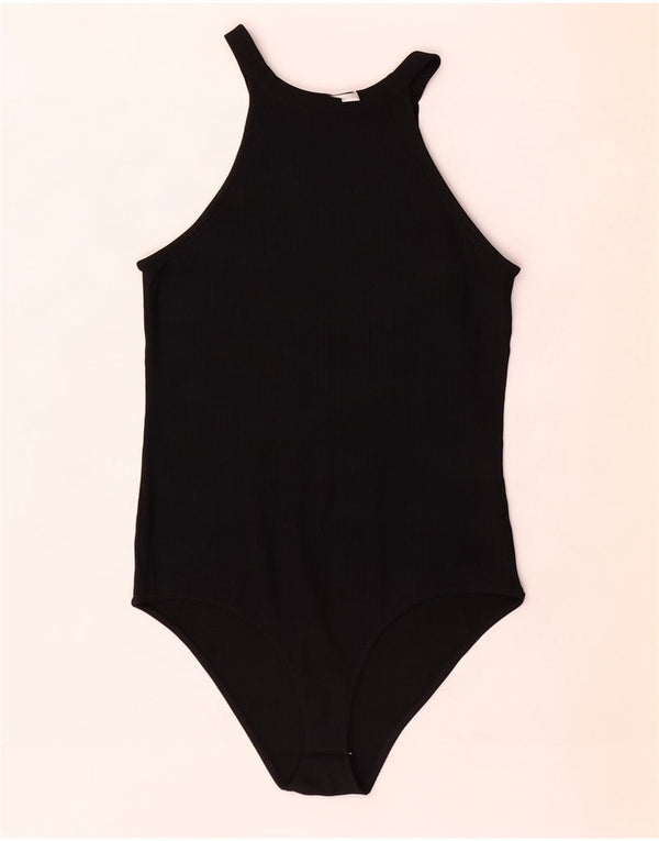 Zara Mujer Trafaluc Body Sin Mangas UK 42 Medium Negro