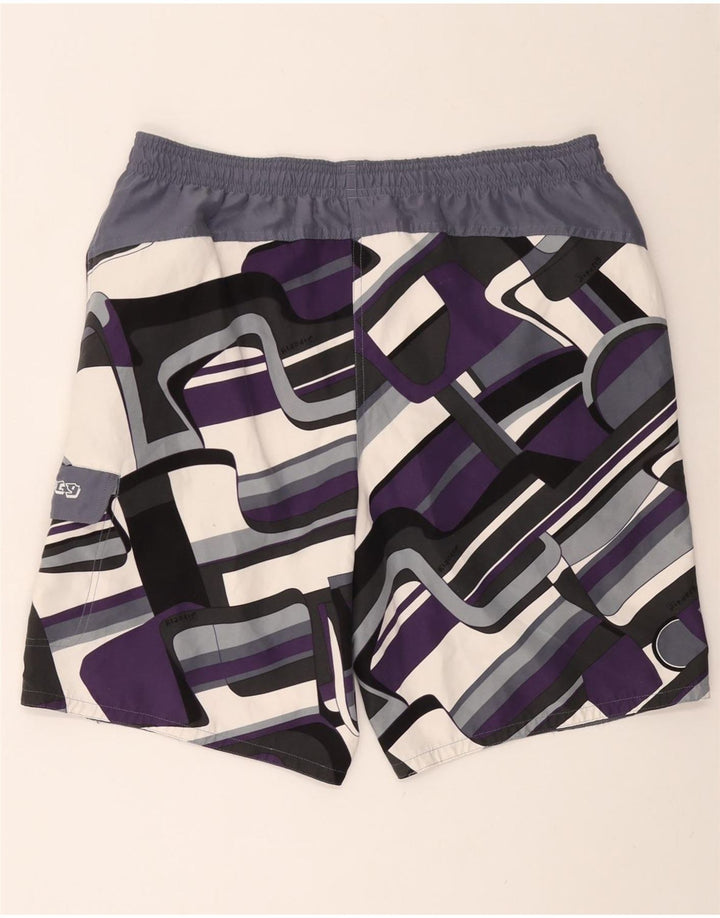 FIREFLY Mens Swimming Shorts Large  Multicoloured Geometric Polyester