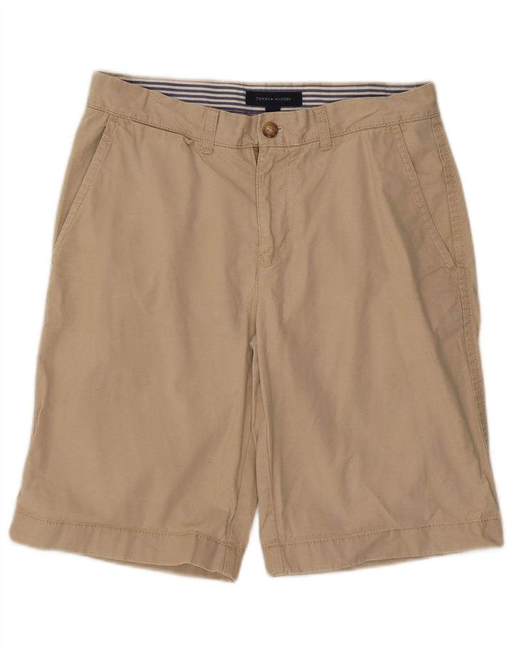 Tommy Hilfiger Mens Chino Shorts W30 Medium Beige Cotton