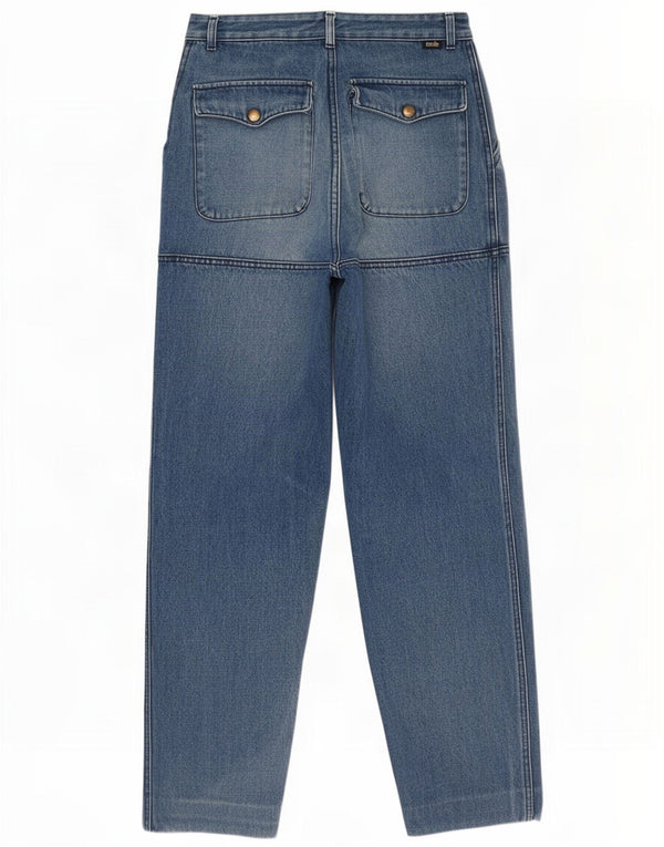 Pionier Jean fuselé pour femme EU 36 Small W26 L31 Bleu Coton