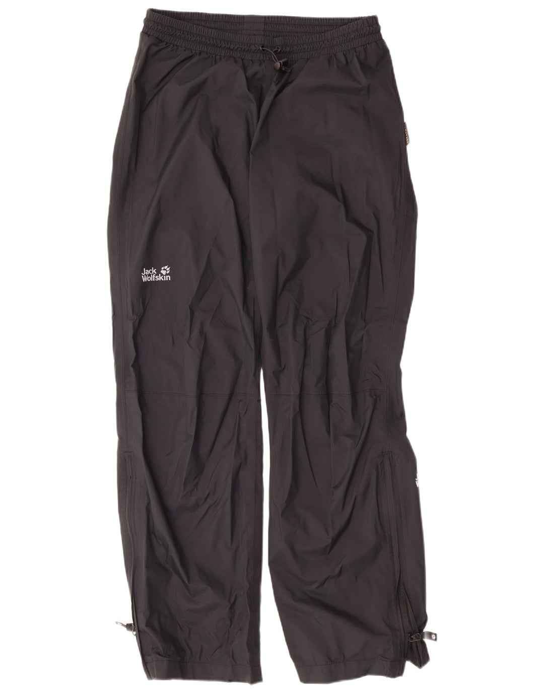 JACK WOLFSKIN Womens Tracksuit Trousers UK 12/14 Medium  Black Polyamide
