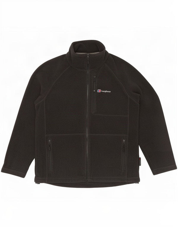 Berghaus Mens Fleece Jacket UK 40 Large Grey Polyester