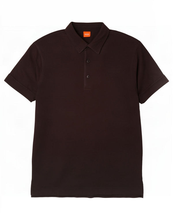 Polo Hugo Boss Hombre Grande Algodón Negro