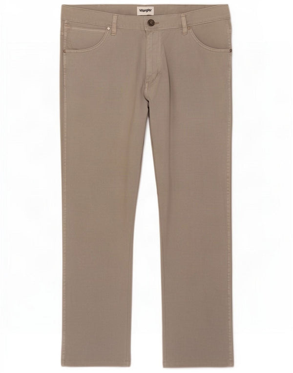 Wrangler Pantaloni casual slim fit affusolati Larston da uomo W36 L29 Cotone grigio
