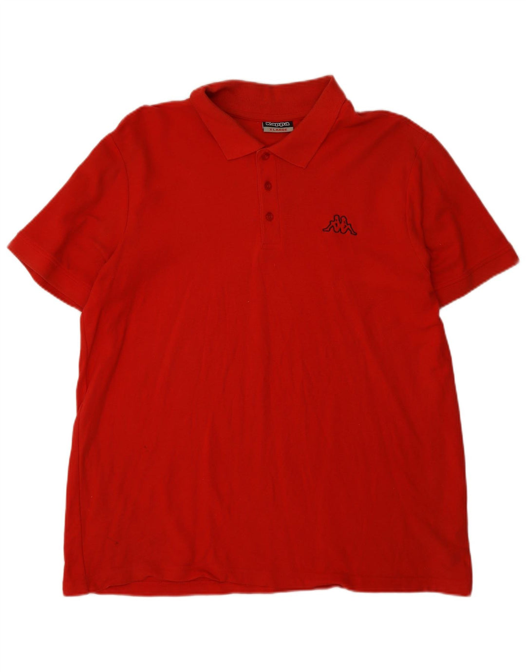 KAPPA Mens Polo Shirt XL Red