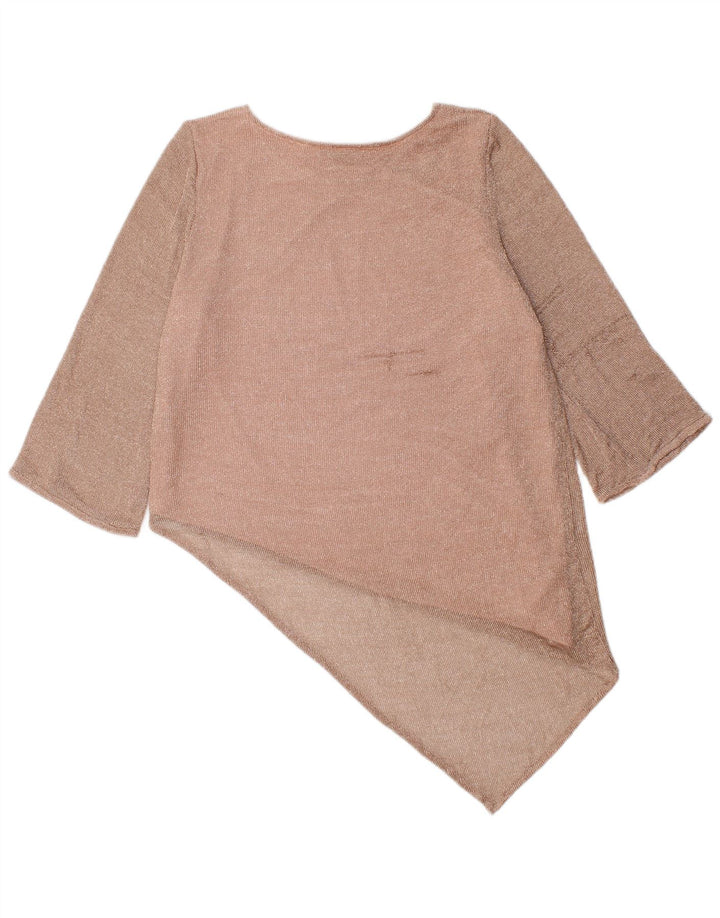 Marks & Spencer Womens Per Una Asymmetrisk Kjole UK 14 Medium Pink Flecked
