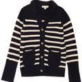 Marks & Spencer Womens Autograph Cardigan Sweater UK 8 Small Navy Blue