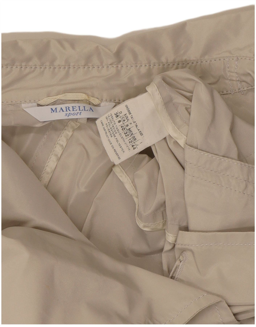 Marella Womens Double Breasted Blazer Jacket UK 12 Medium Off White