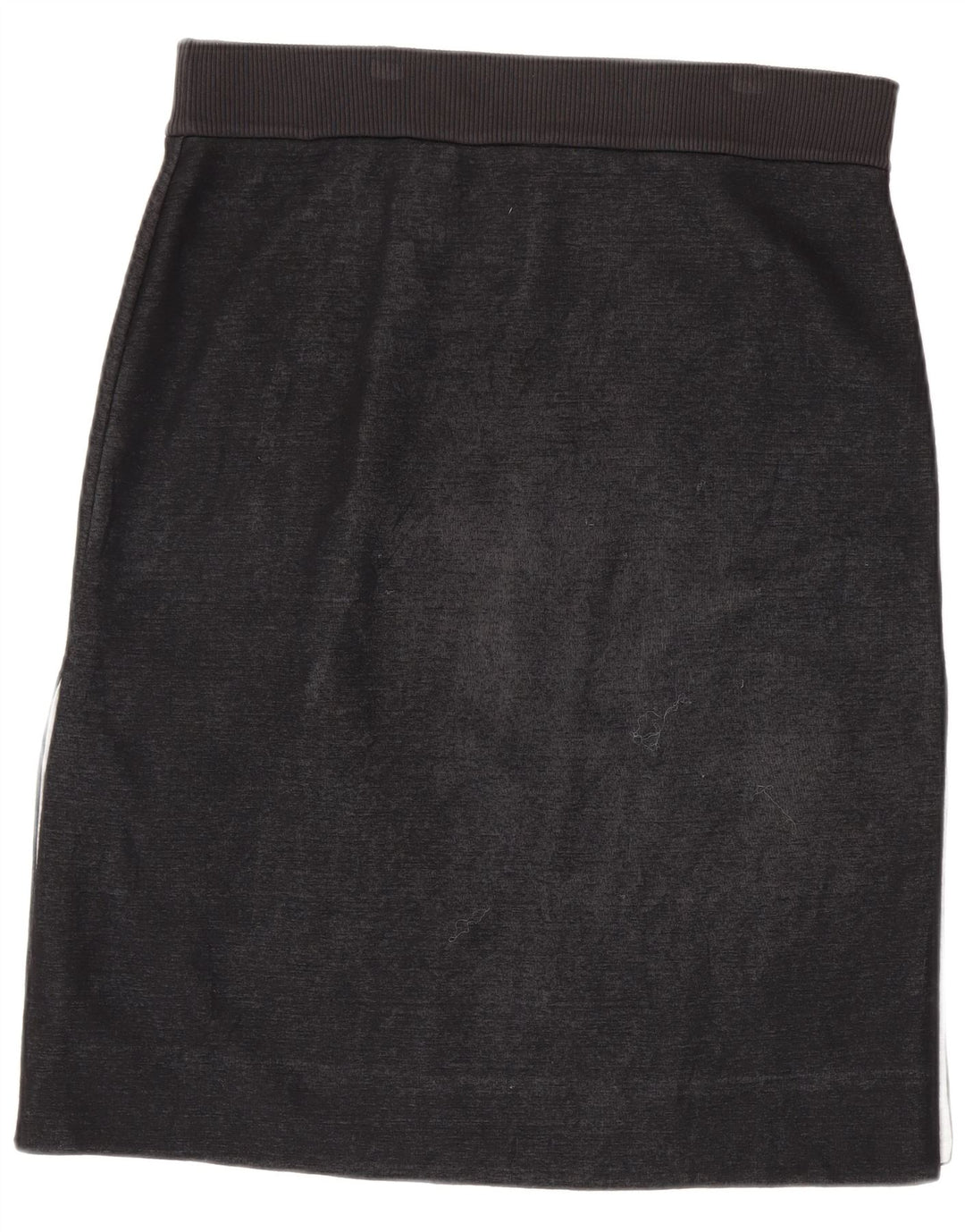 Gonna dritta da donna Cos grande W34 in cotone grigio