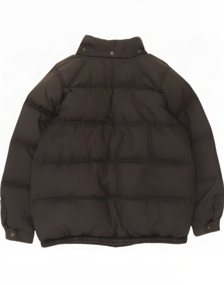 Sergio Tacchini Herren Wattierte Jacke UK 38 Medium Schwarz Polyamid