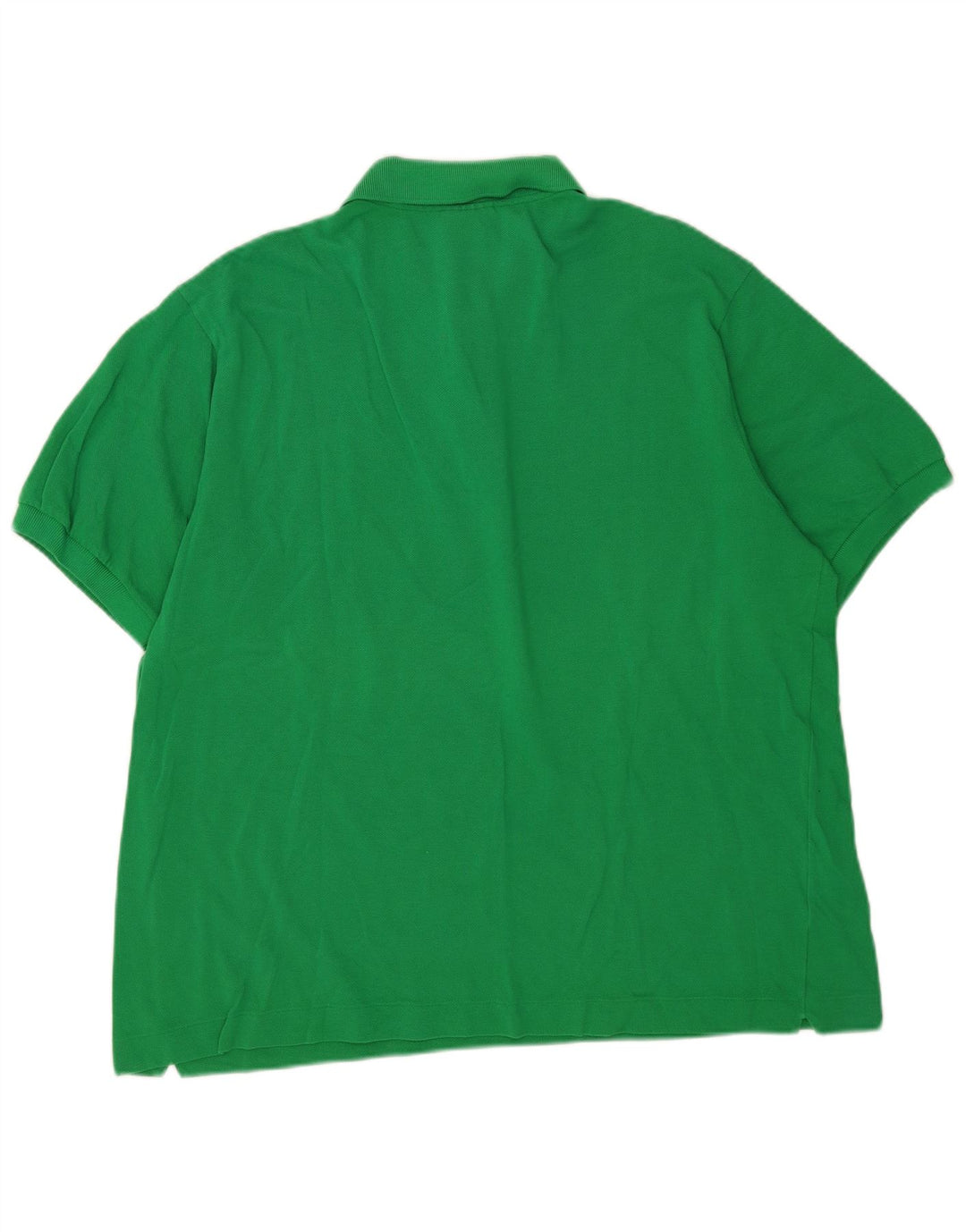 Lacoste Mens Polo Shirt Size 7 2XL Green Cotton