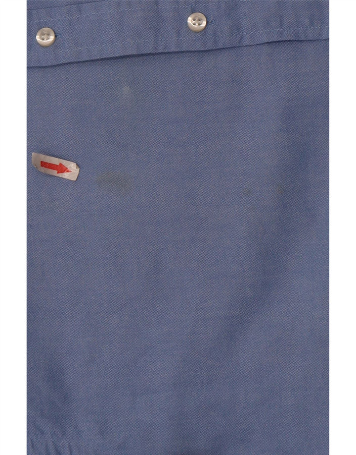 Tommy Hilfiger Mens Shirt Large Blue Cotton