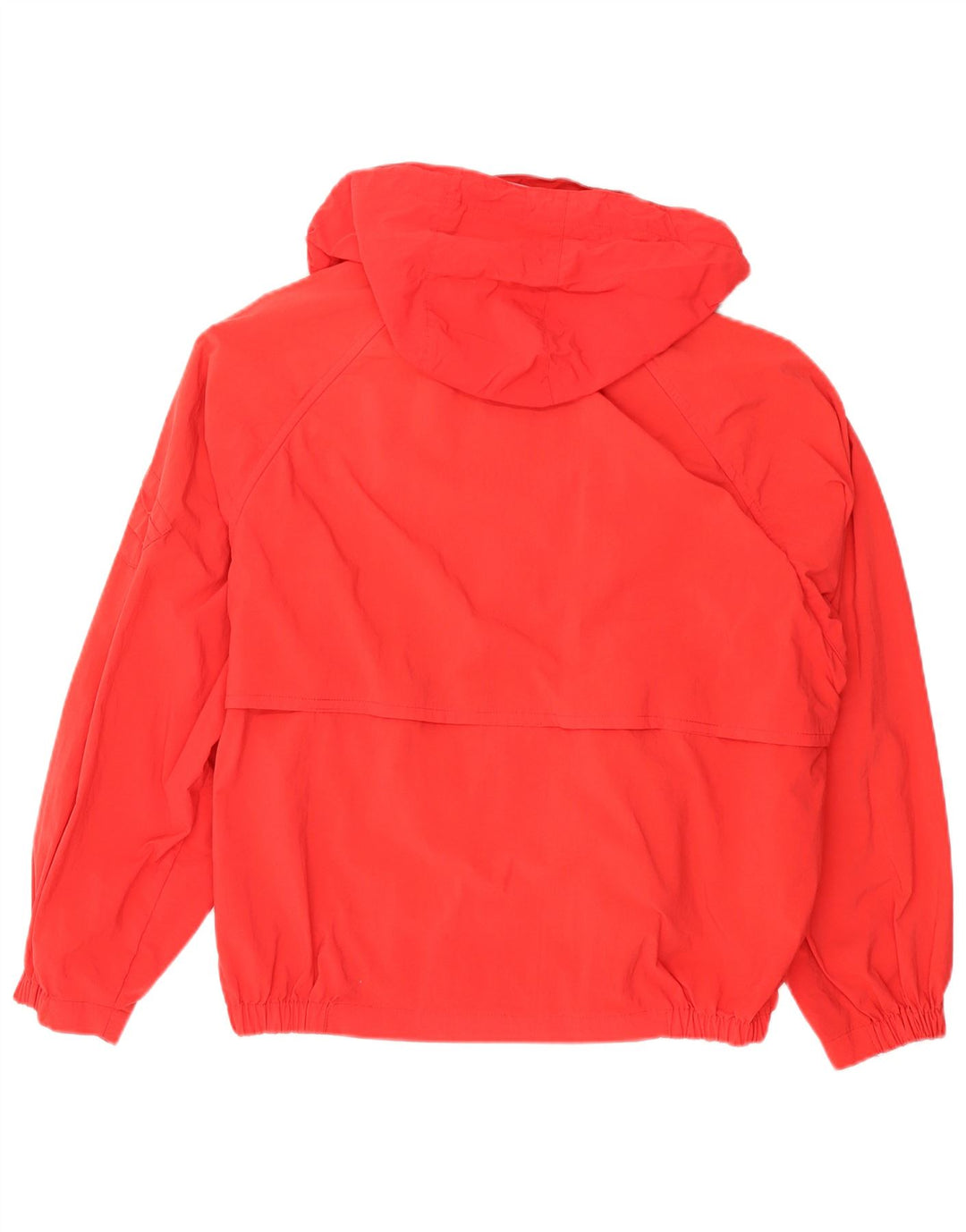 NAUTICA Mens Hooded Rain Jacket UK 38 Medium Red Nylon