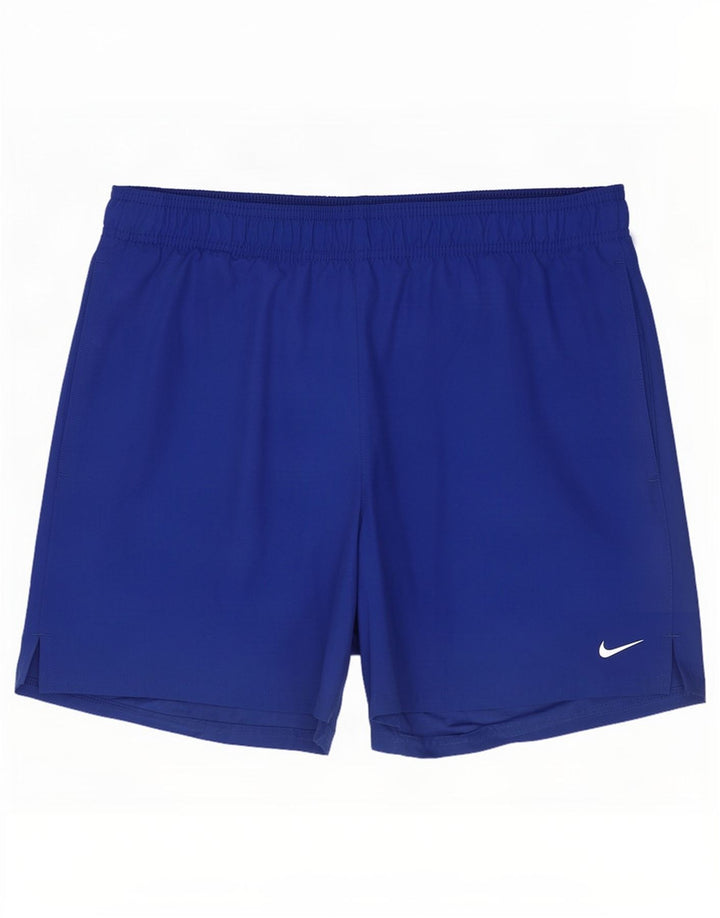 Nike Mens Sport Shorts Medium Blue Polyester