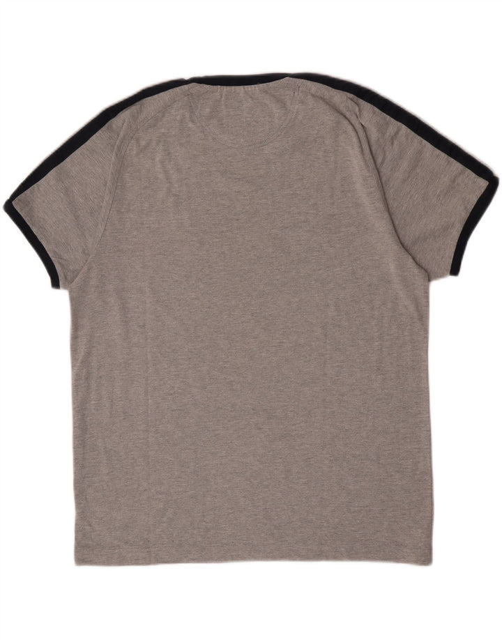 Champion Herre T-Shirt Top Stor Grå Bomuld