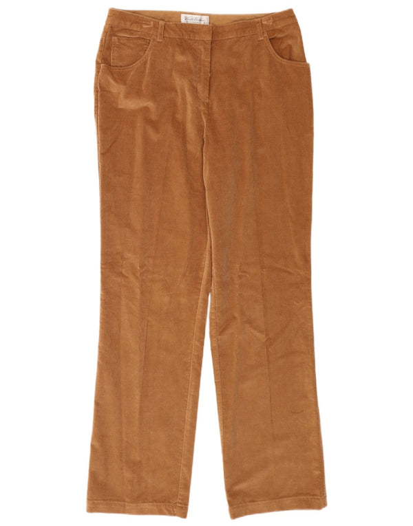 Brooks Brothers Lige fløjlsbukser til kvinder US 12 Large W32 L32 Beige