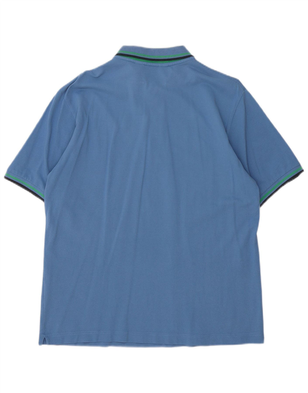 KAPPA Mens Polo Shirt Large Blue Cotton