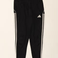 Męskie spodnie dresowe Adidas Aeroready Slim Fit, średni czarny poliester