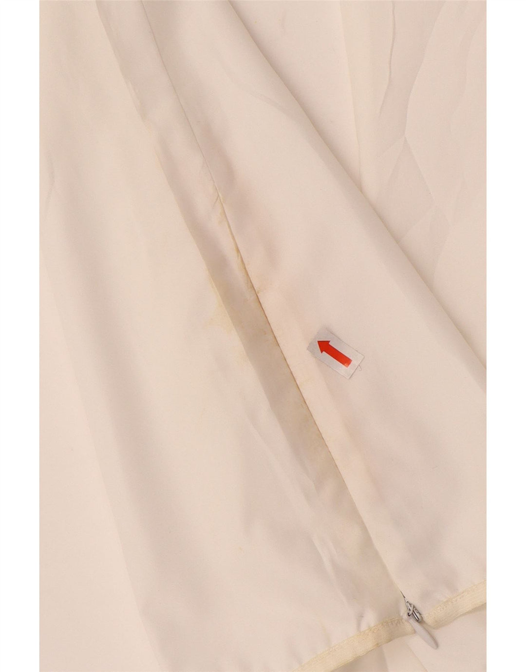 Dkny Womens Straight Casual Trousers Medium W30 L28 White Polyester