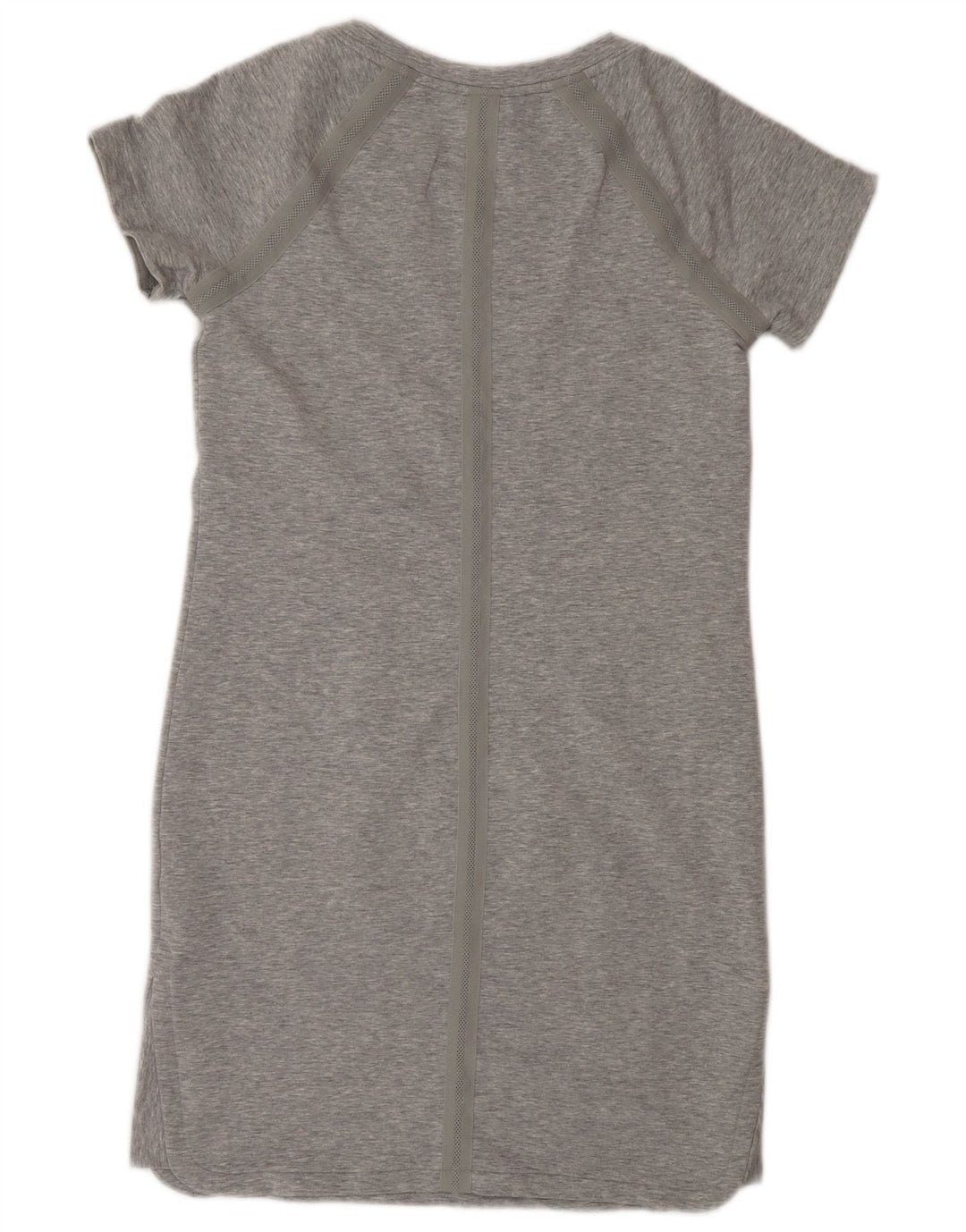 Abito T-shirt da donna Athleta UK 10 Piccolo poliestere screziato grigio