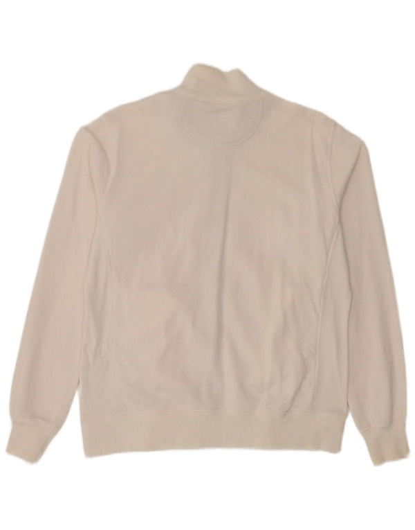 Champion Chaqueta de chándal de fácil ajuste para mujer UK 46 Large White Cotton