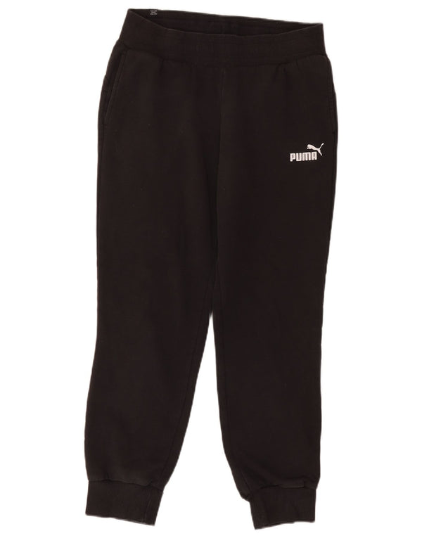 Puma Mens Tracksuit Trousers Joggers Small  Black