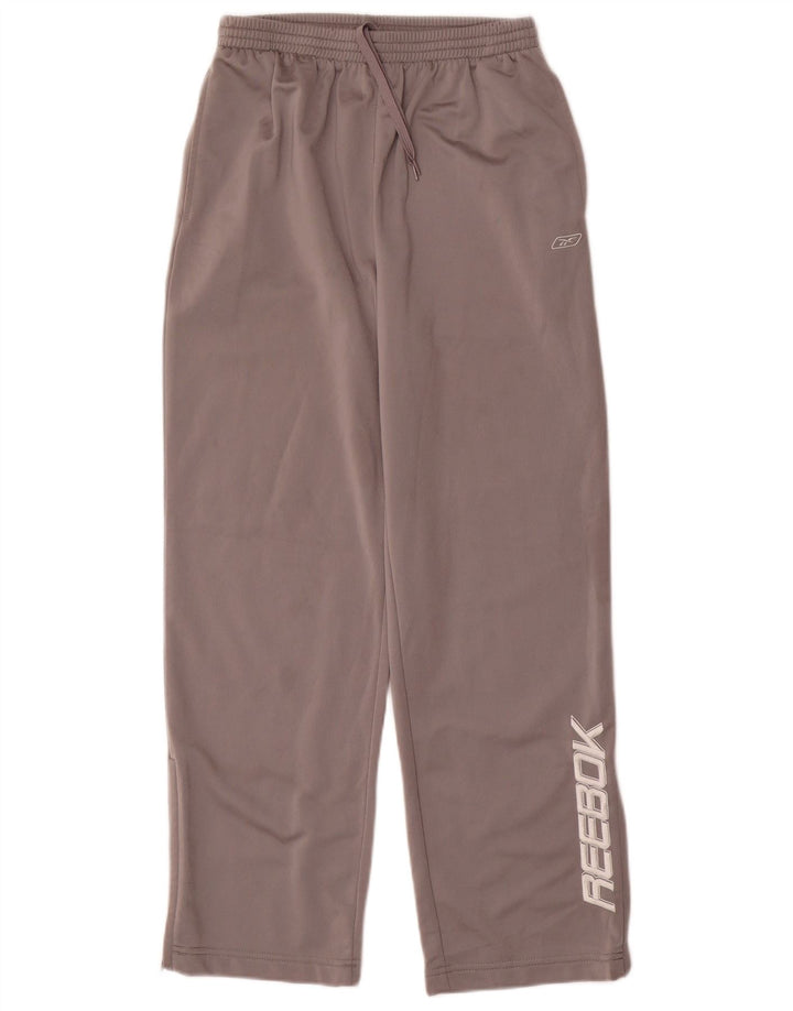 Reebok Jungen-Trainingshose mit Grafik, 13–14 Jahre, graues Polyester