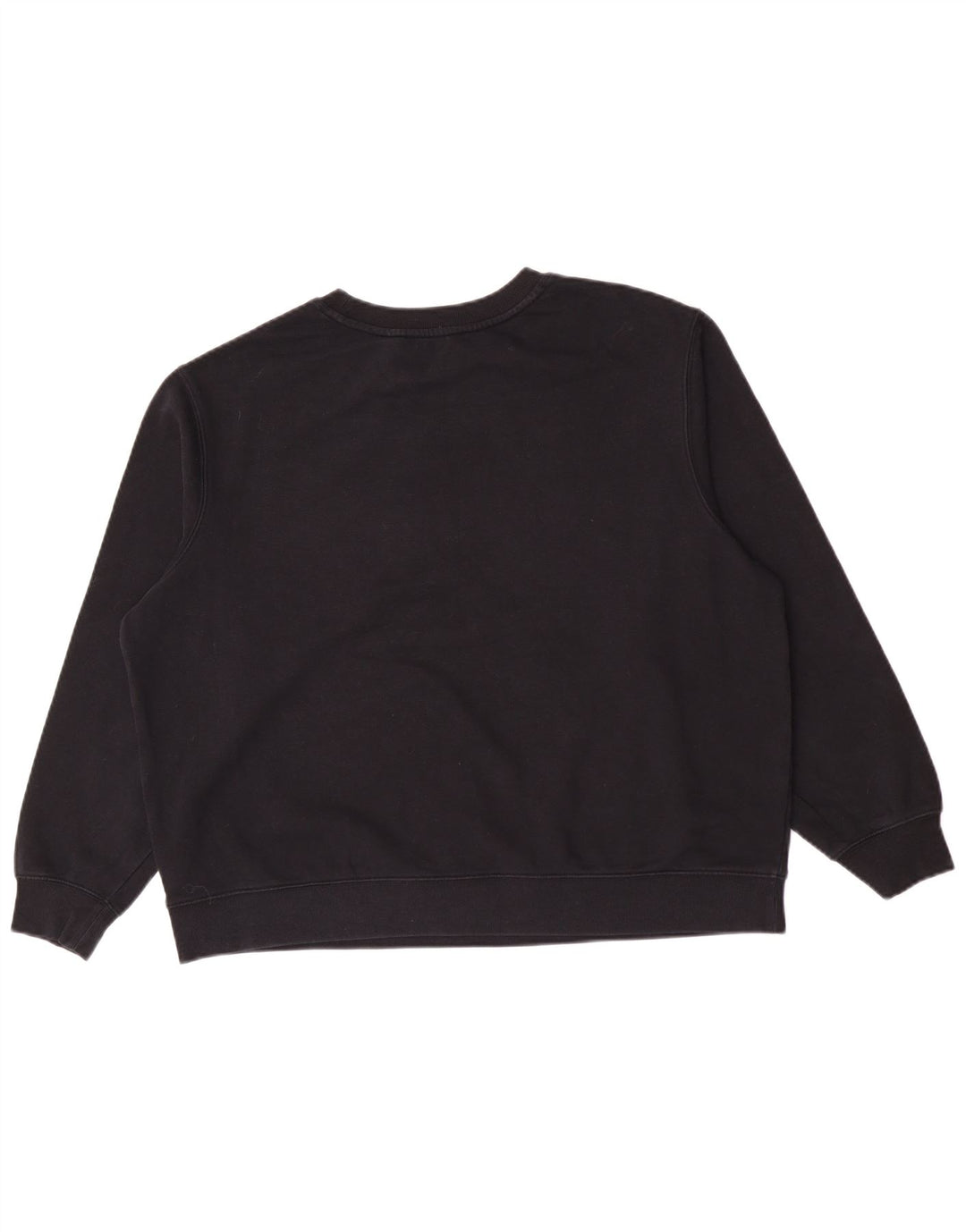 Marks & Spencer Damen Grafik-Sweatshirt-Pullover UK 16 Large Schwarz