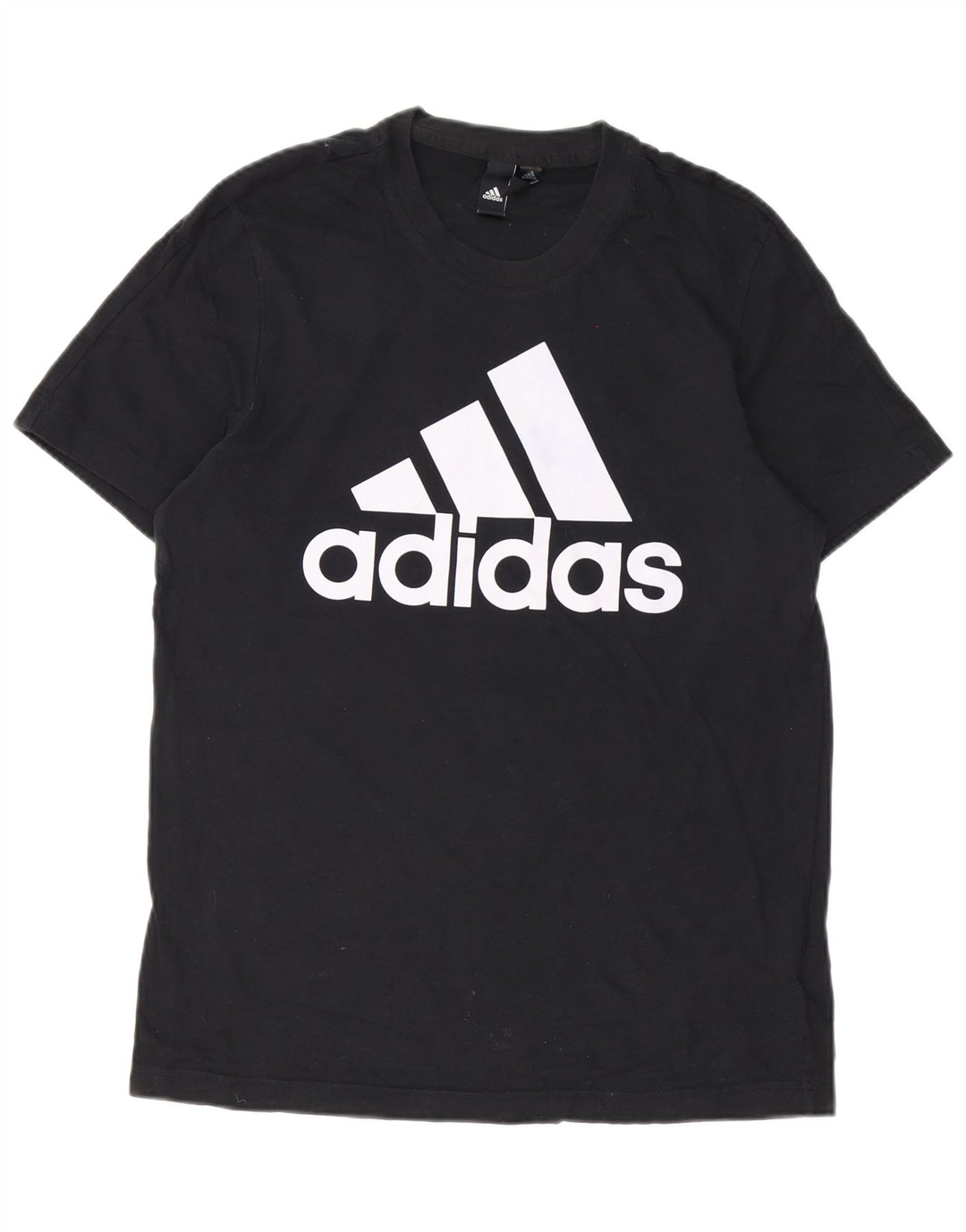 Adidas T-shirt graphique pour homme en coton noir moyen