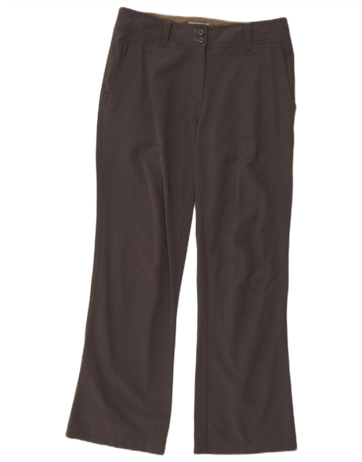ROHAN Womens Straight Chino Trousers US 8 Medium W30 L27 Grey