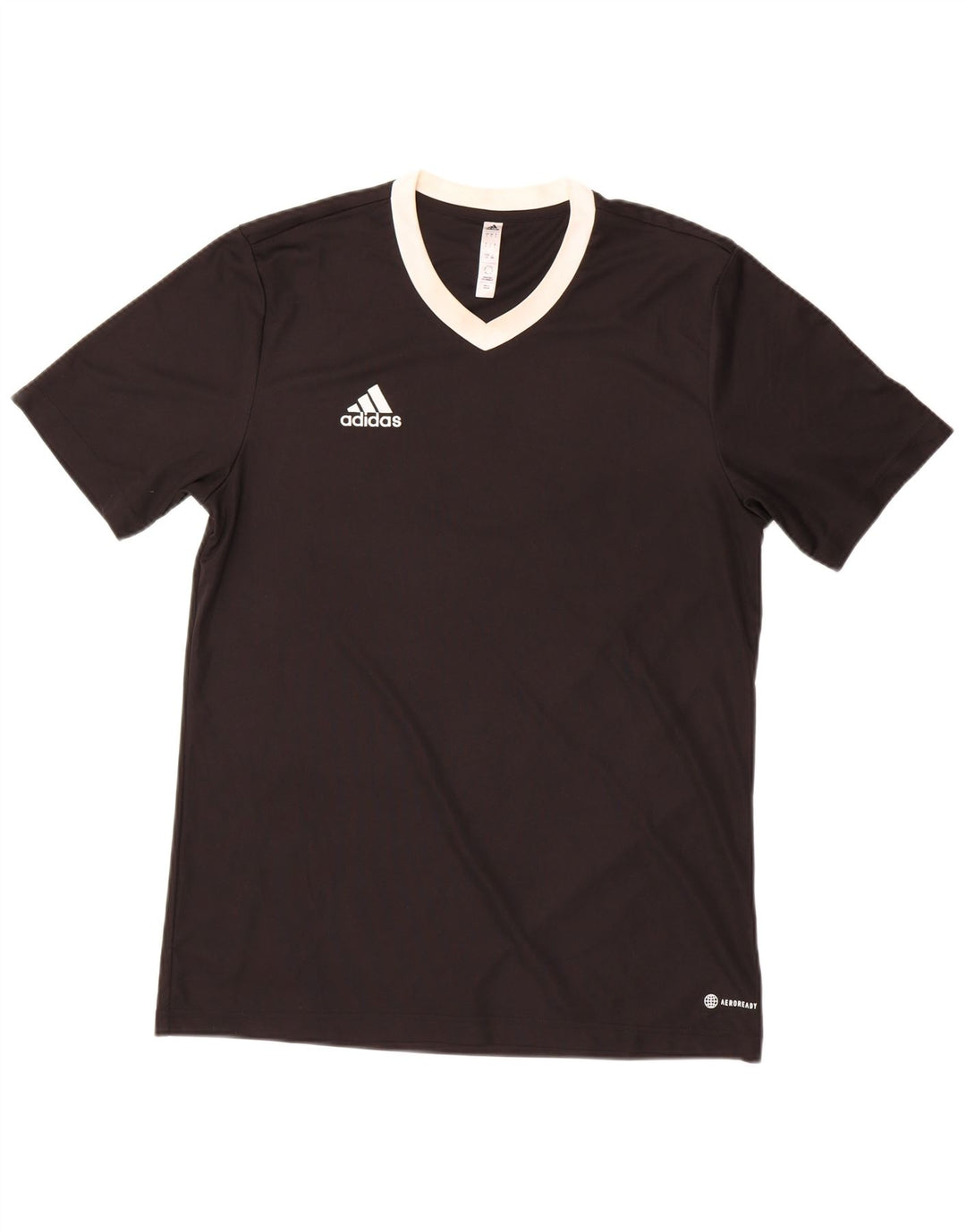 Adidas Mens Aeroready T-Shirt Top Large Black Polyester