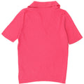 Marks & Spencer Womens Polo Neck Jumper Sweater UK 12 Medium Pink