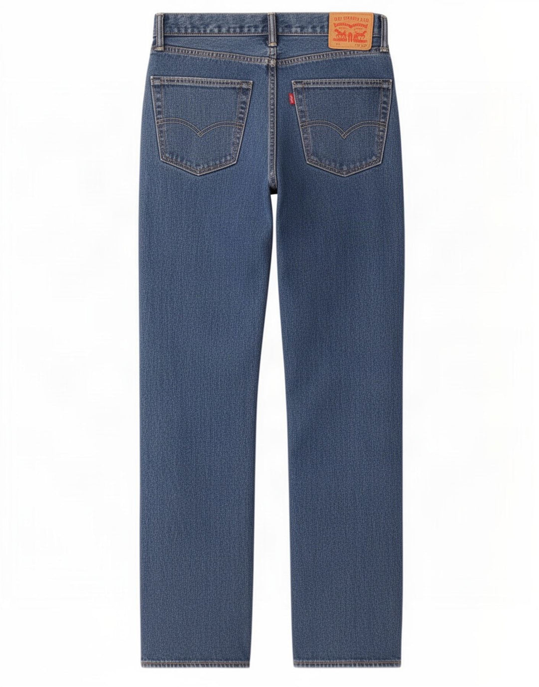 Levi's Herre 751 Straight Jeans W32 L30 Blå